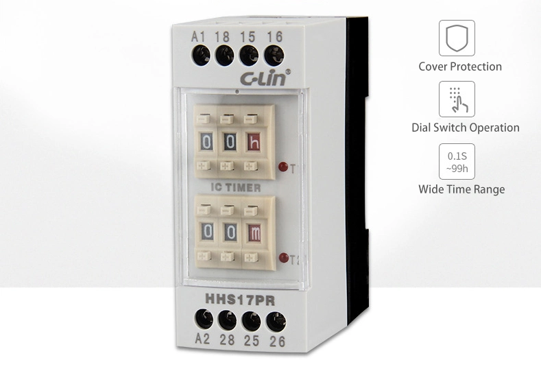 Hhs17pr Rail Mounted Time Delay Relay with Repeat Operation