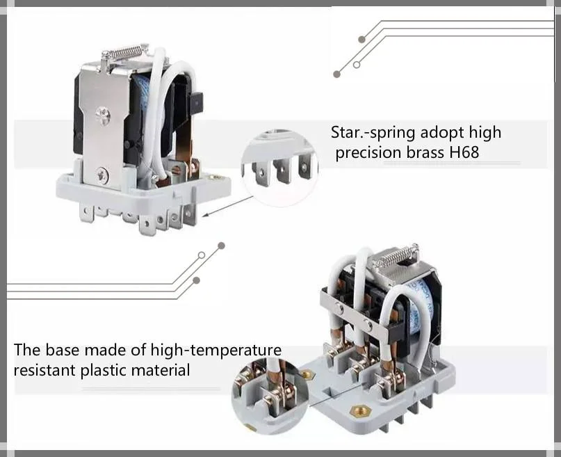 Electromagnetic Power Relay Nnc71b (JQX-38F) Small Base with CE