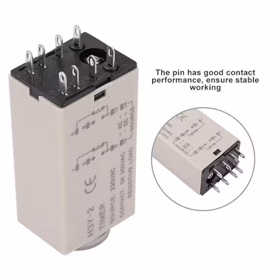 Relé Temporizador Omron H3cr-A8