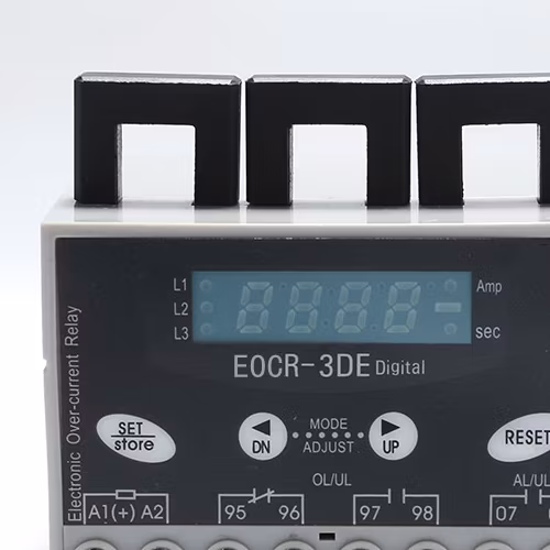 Exibição de corrente trifásica Sobrecarga digital Relé de proteção de sobrecorrente Relé eletromagnético miniatura