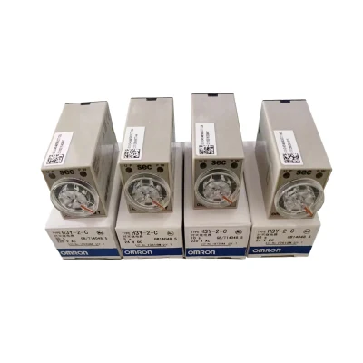 Relé de tempo original de fábrica H3y-2-CD H3y-4-C pequeno AC220V DC24V para Omron