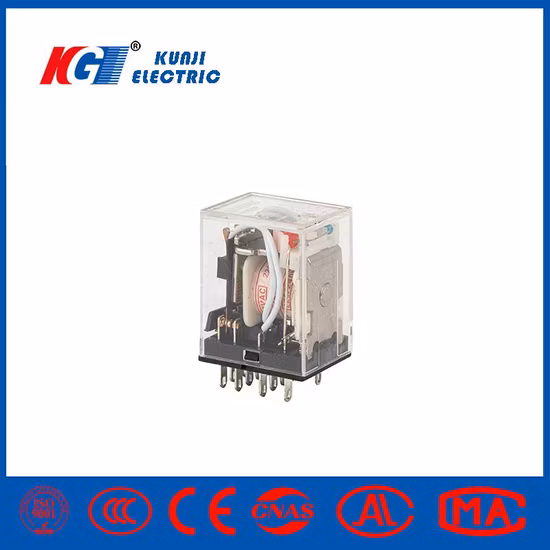 Relé plug-in eletromagnético Mini Ature DC/AC