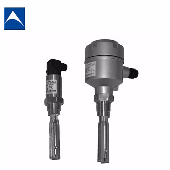 Interruptor de nível de garfo vibratório tipo compacto aprovado pela Ce / Interruptor de nível de vibração Relé de saída Spdt/PNP/NPN Fabricado na China